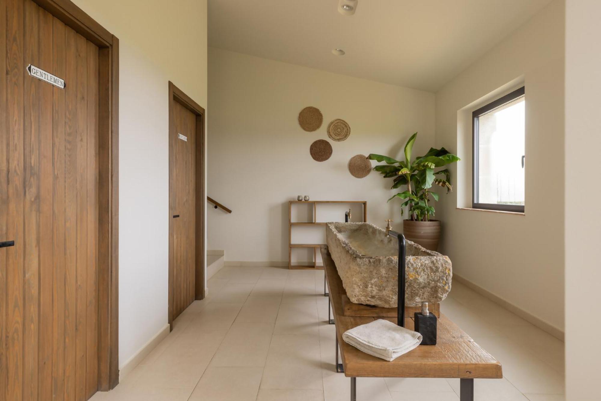 Can Bufi Espectacular Casa Con Piscina Interior Llagostera Buitenkant foto