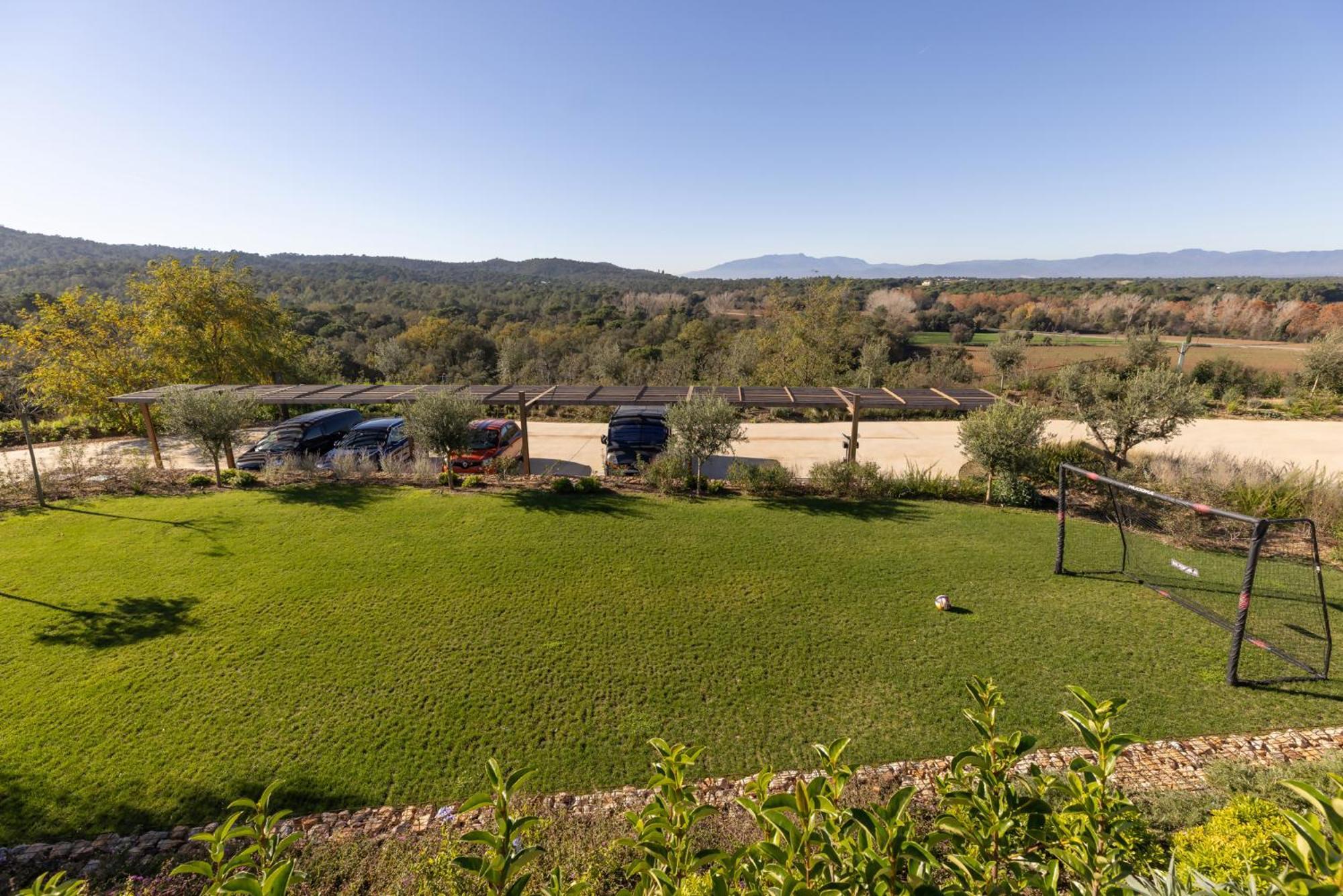 Can Bufi Espectacular Casa Con Piscina Interior Llagostera Buitenkant foto