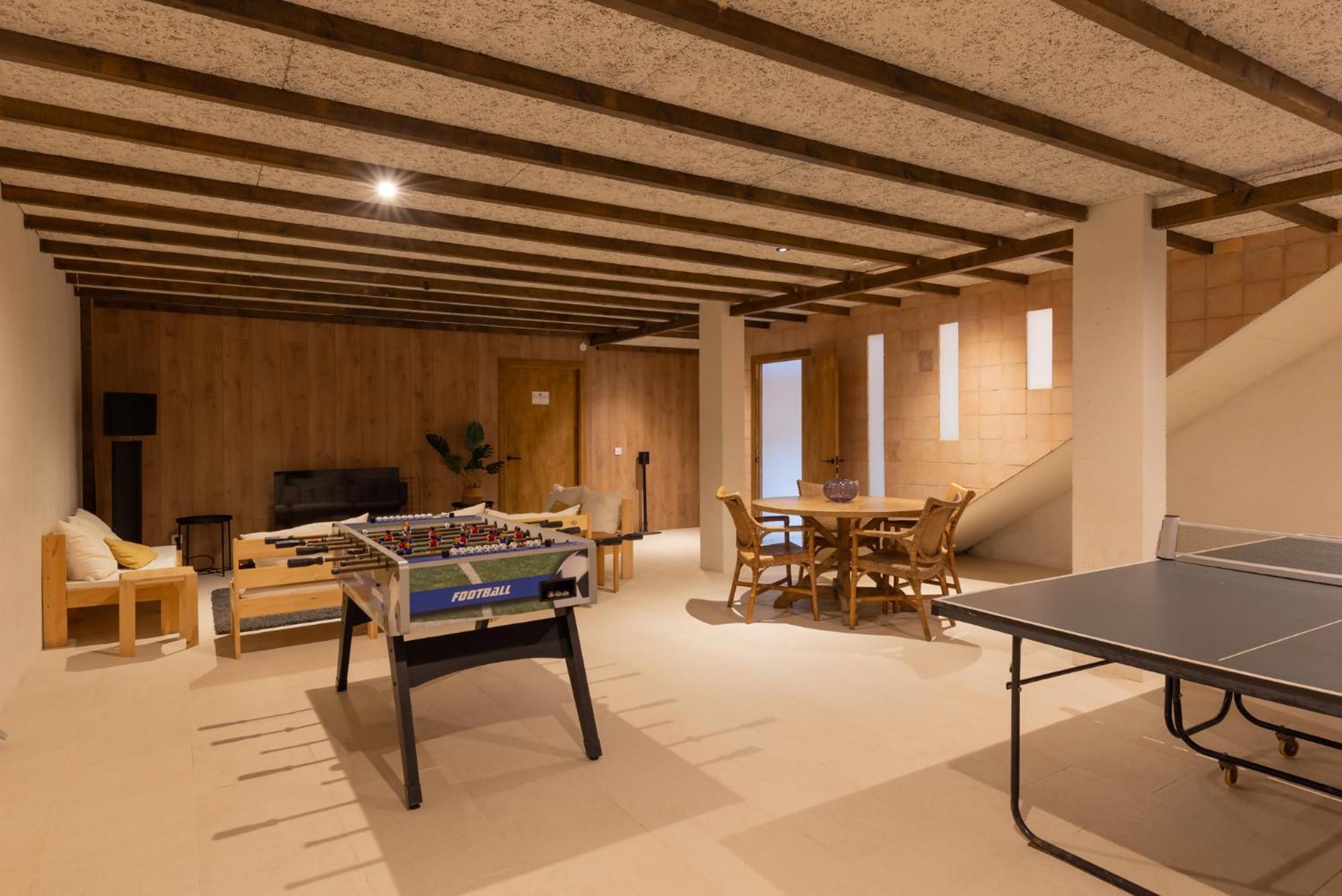 Can Bufi Espectacular Casa Con Piscina Interior Llagostera Buitenkant foto